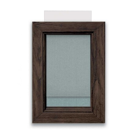 United Visual Products Indoor Enclosed Combo Board, 72"x36", Black Frame/Black & Buff UVCB7236B-BLACK-BUFF